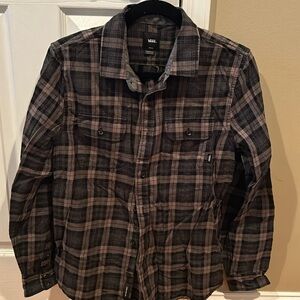 Vans Classic Fit Flannel Size Small